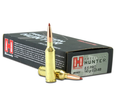Munitions Hornady Precision Hunter ELD-X calibre 6,5 PRC - 1...