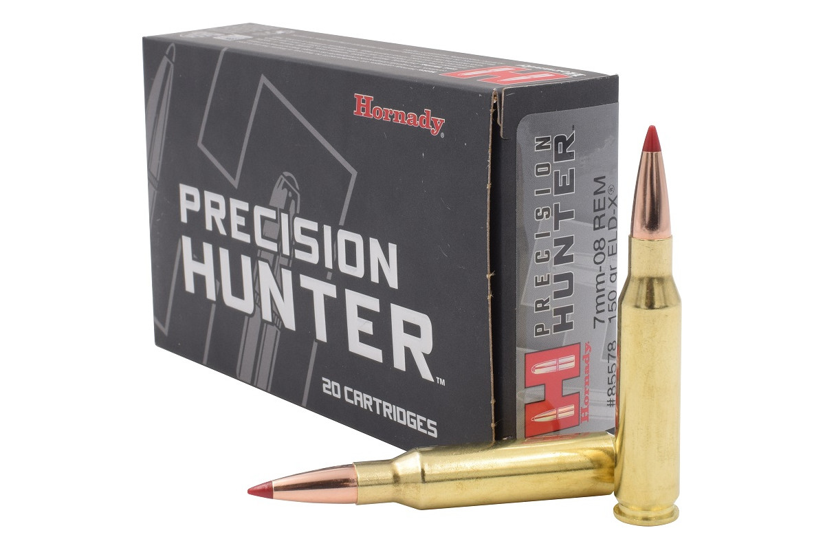 Munitions Hornady Precision Hunter ELD-X calibre 7mm-08 Rem ... Munitions Hornady Precision Hunter ELD-X calibre 7mm-08 Rem ...