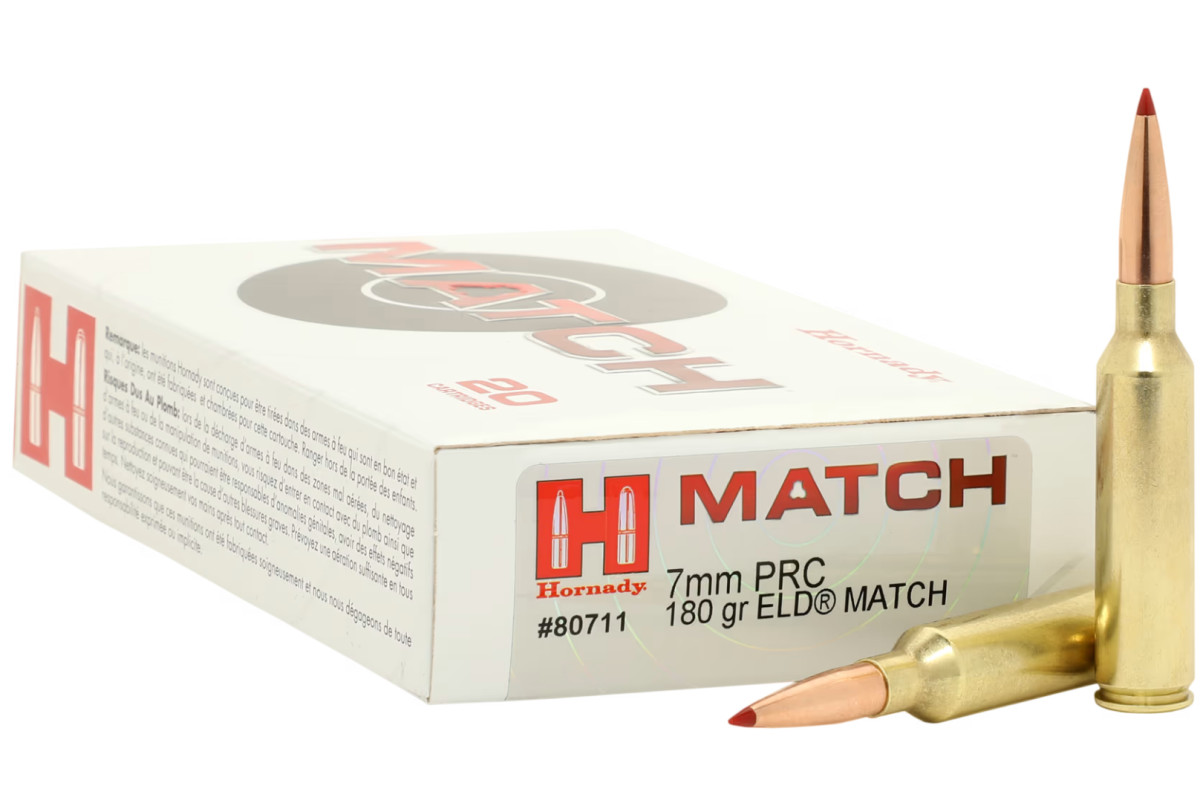 Munitions Hornady ELD Match calibre 7 PRC - 180 grains avis,... Munitions Hornady ELD Match calibre 7 PRC - 180 grains avis,...