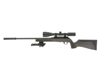 Carabine HAMMERLI ARMS FORCE B1 22 Bois - Antique Grey Pack Sniper Lunette 6-24x50 avis, caractéristiques, performances