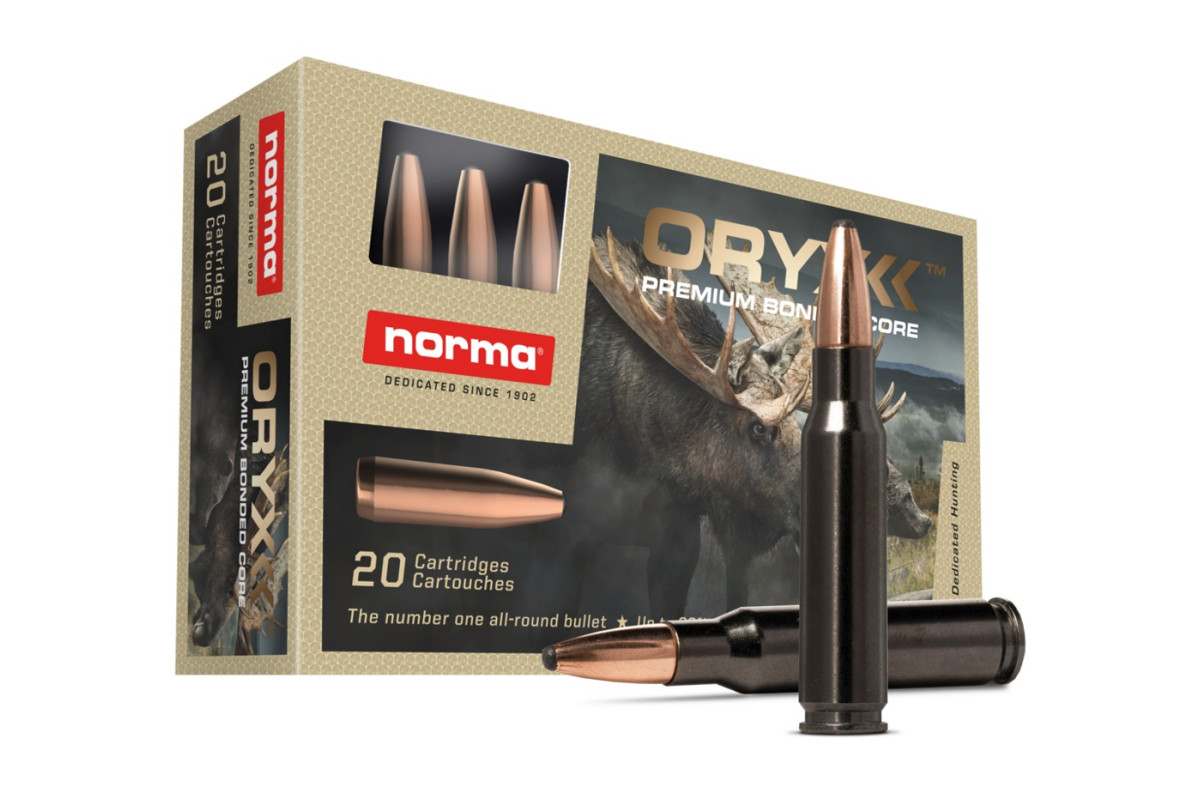 Munitions NORMA Oryx silencer calibre 30-06 - 180 grains avi... Munitions NORMA Oryx silencer calibre 30-06 - 180 grains avi...
