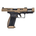 Pistolet CANIK TTI Combat bronze calibre 9x19 avis, caractér...