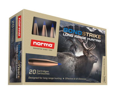 Munitions NORMA Bondstrike Extreme calibre 6,5 PRC - 143 gra...