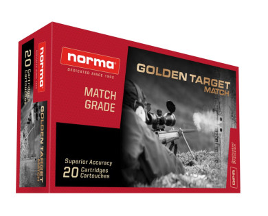 Munitions NORMA Golden Target calibre 6,5 Creedmoor - 130 gr...