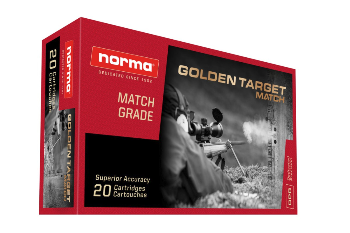 Munitions NORMA Golden Target calibre 6,5 Creedmoor - 130 gr... Munitions NORMA Golden Target calibre 6,5 Creedmoor - 130 gr...
