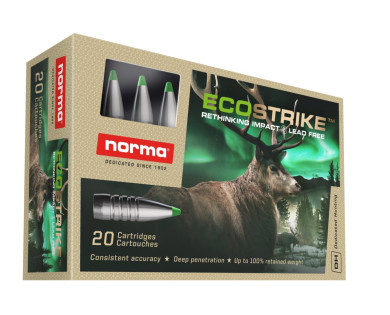 Munitions NORMA Ecostrike calibre 7mm Rem Mag - 140 grains a...