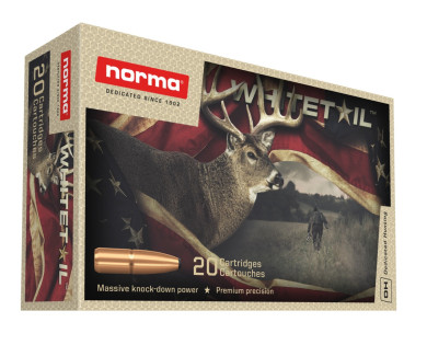 Munitions NORMA Whitetail calibre 7mm Rem Mag - 150 grains a...