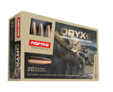 Munitions NORMA Oryx calibre 8,5x55 Blaser - 230 grains avis...