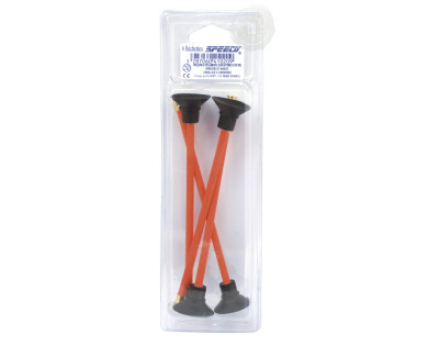 4 fléchettes bois + ventouse pour armes SPEEDY