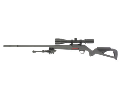 Carabine Winchester Xpert Varmint 22LR canon de 56 cm + Lunette 6-24x50 + Bipied et Silencieux