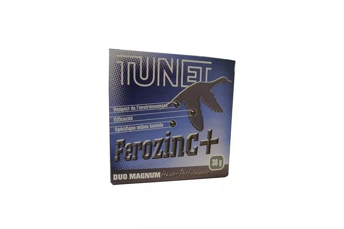 Cartouches de chasse Tunet Duo Mag 36 Ferozinc + 