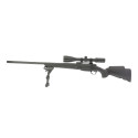 FRANCHI HORIZON VARMINT SYNTHÉTIQUE Filetée M14x1 + LUNETTE 6-24X50 ET BIPIED