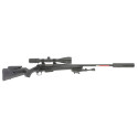 Carabine Winchester XPR VARMINT Fileté crosse réglable + Pack Sniper