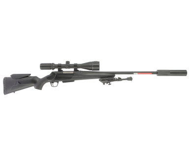 Carabine Winchester XPR VARMINT Fileté crosse réglable + Pack Sniper