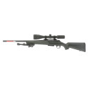 Carabine à verrou WINCHESTER XPR Stealth Cal. 308 + Lunette 6-24x50 ET Bipied
