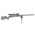 Carabine Sabatti Tactical EVO Noir Calibre 308 Win + Lunette 6-24x50 et Bipied