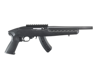 Pistolet RUGER 22 Charger 10" Noir Fileté .22LR