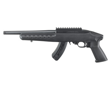 Pistolet RUGER 22 Charger 10" Noir Fileté .22LR