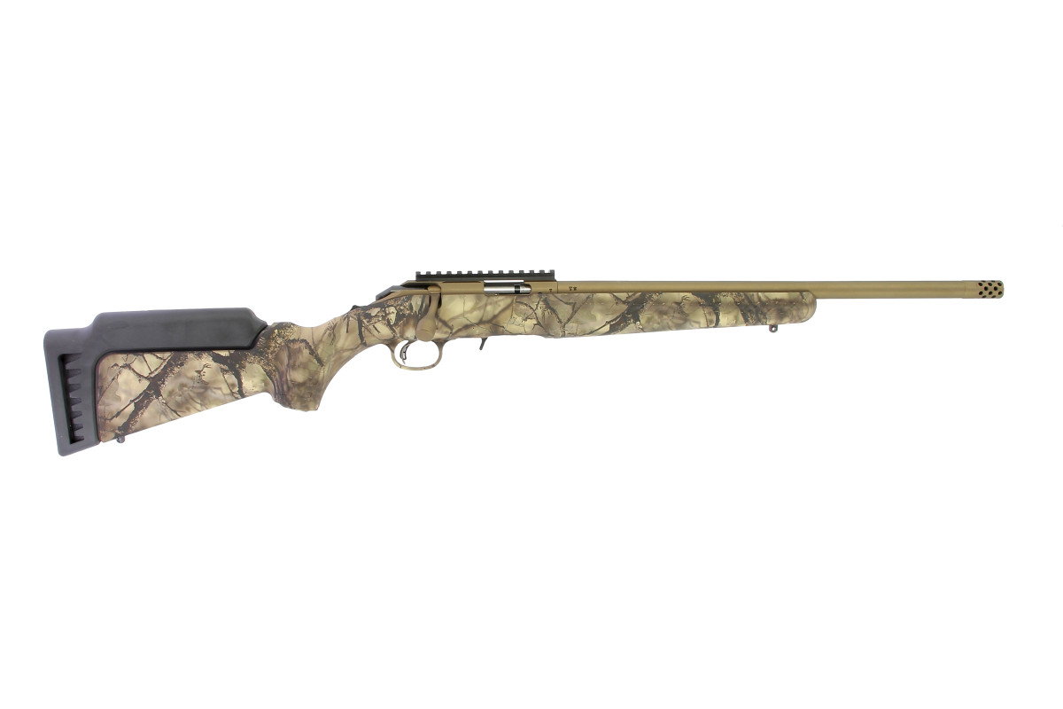 Carabine RUGER American Rimfire 18" Camo Bronze Carabine RUGER American Rimfire 18" Camo Bronze