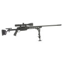 Carabine à verrou ATA Turqua ALR Crosse pliante + Lunette 5-25x50 et Bipied Lourd