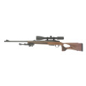 Carabine à verrou ATA Turqua Crosse trou de pouce Cal. 308 Win + Lunette 6-24x50 et Bipied