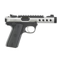 Pistolet RUGER Mark IV 22/45 lite anodisé Optic Ready fileté .22LR