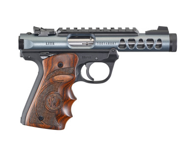 Pistolet RUGER Mark IV 22/45 lite Gris Optic Ready fileté...
