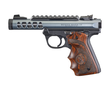 Pistolet RUGER Mark IV 22/45 lite Gris Optic Ready fileté .22LR