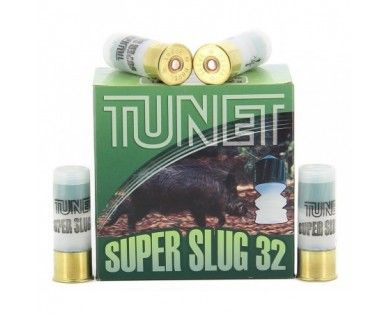 Cartouches à Balle super slug 32 Cal.12 Tunet 