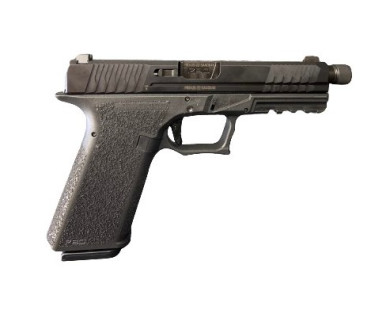 Pistolet Polymer 80 PFS9 full size noir fileté calibre 9x19