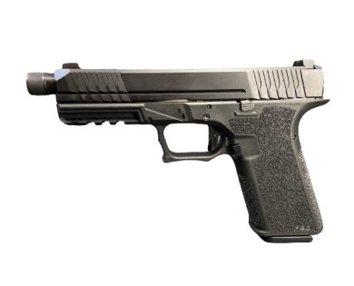 Pistolet POLYMER 80 PFS9 full size noir calibre 9x19 fileté