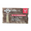 Munitions PPU Grom calibre 30-06 Springfield - 170 Gr