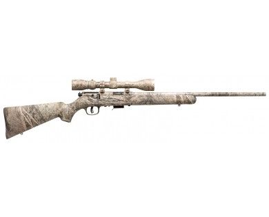 Carabine Savage 93 XP Camo Brush filetée 1/2-20 22 Mag + Lunette 3-9x40 