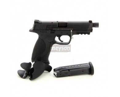 Pistolet Smith & Wesson MP9 DAO Fileté 1/2x28 calibre 9x19 mm 