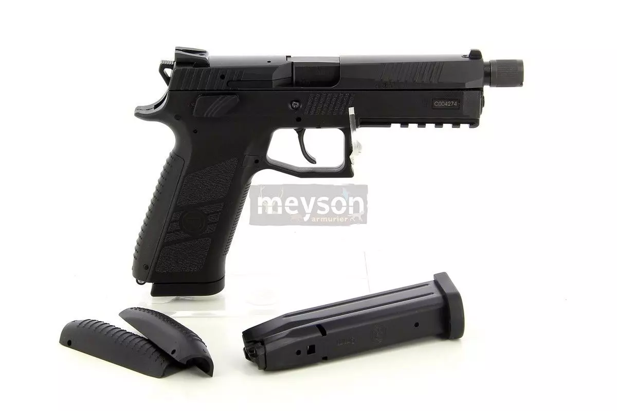 Pistolet CZ P09 Fileté 1/2x28 calibre 9x19 mm 
