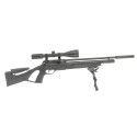 Carabine PCP GAMO Coyote 5,5 mm 40 Joules + Lunette 6-24x50 + Pompe + Bipied + Silencieux