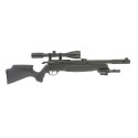 Carabine PCP Gamo Arrow 4,5 mm 19,9 J + Lunette 6-24x50 + Pompe + Bipied