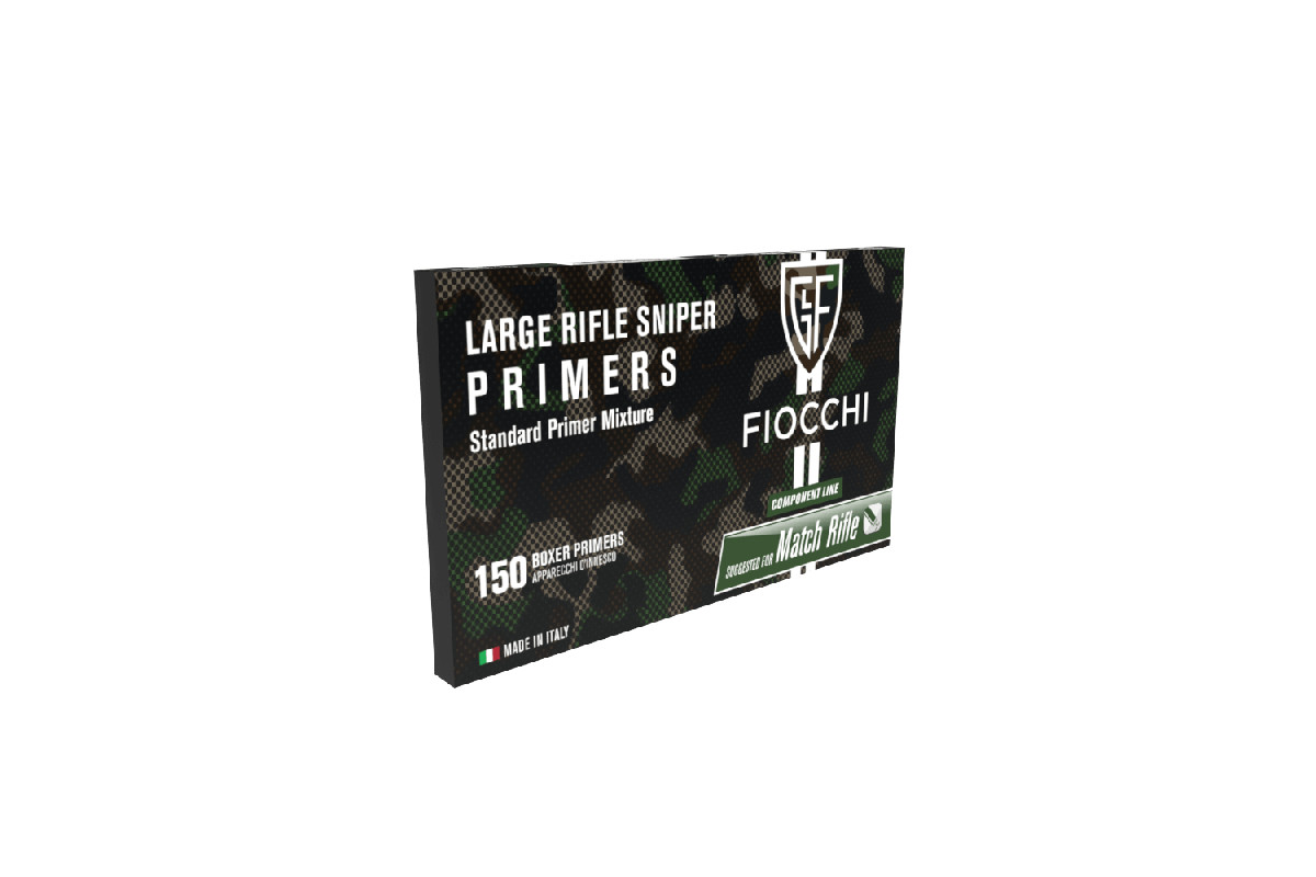 150 amorces FIOCCHI Large Rifle Sniper 150 amorces FIOCCHI Large Rifle Sniper