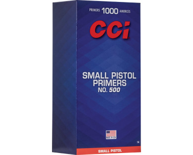1000 Amorces CCI Small Pistol Primers
