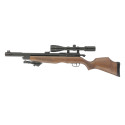 Carabine PCP Gamo Riser Punisher 5,5 mm 40 Joules + Lunette 6-24x50 + Pompe + Bipied