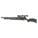 Carabine PCP Snowpeak T-Rex 5,5 mm 19,9 + lunette 3-9x40 + pompe