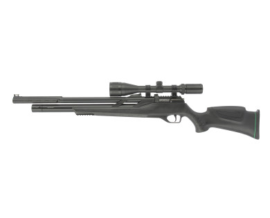 Carabine PCP Snowpeak T-Rex 5,5 mm 19,9 Joules + Lunette 6-24x50 + Pompe