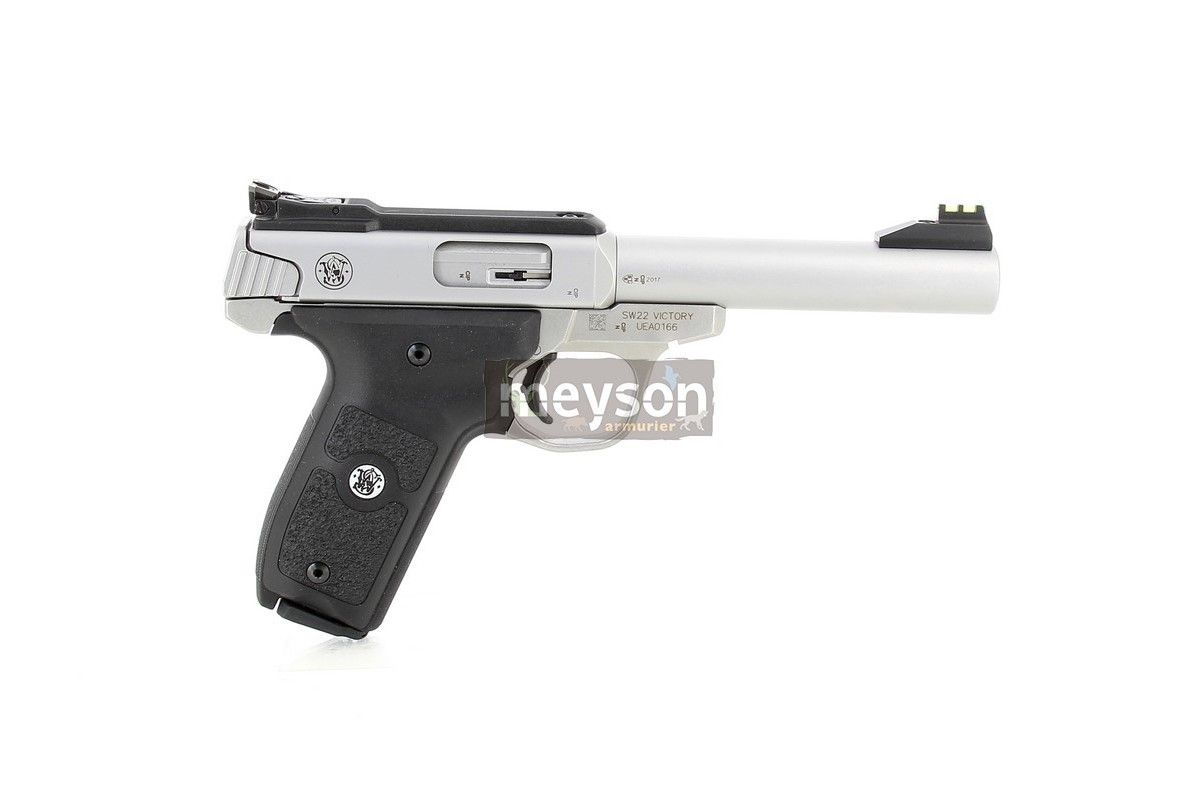 Pistolet Smith et Wesson Victory Inox 22LR Pistolet Smith et Wesson Victory Inox 22LR