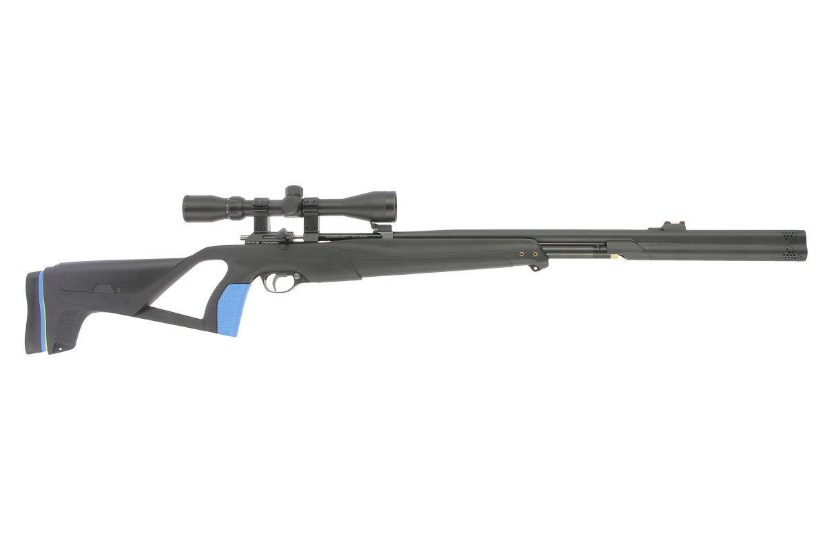 Carabine PCP STOEGER XM1 S4 Suppressor 4,5 mm 19,9 Joules + lunette 3-9x40 + pompe Carabine PCP STOEGER XM1 S4 Suppressor 4,5 mm 19,9 Joules + lunette 3-9x40 + pompe