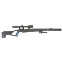 Carabine PCP STOEGER XM1 S4 Suppressor 4,5 mm 19,9 Joules + Lunette 6-24x50 + Pompe + Bipied