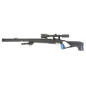 Carabine PCP STOEGER XM1 S4 Suppressor 4,5 mm 19,9 Joules + Lunette 6-24x50 + Pompe + Bipied