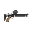 Pistolet PCP Snowpeak PP750 4,5 mm / 5,5 mm 15 Joules + Viseur Point Rouge Manuoptic RD30 + Pompe...