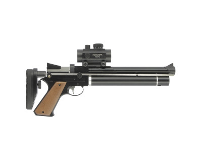 Pistolet PCP Snowpeak PP750 4,5 mm / 5,5 mm 15 Joules + Viseur Point Rouge Manuoptic RD30 + Pompe...