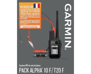 Pack Garmin Alpha 10F