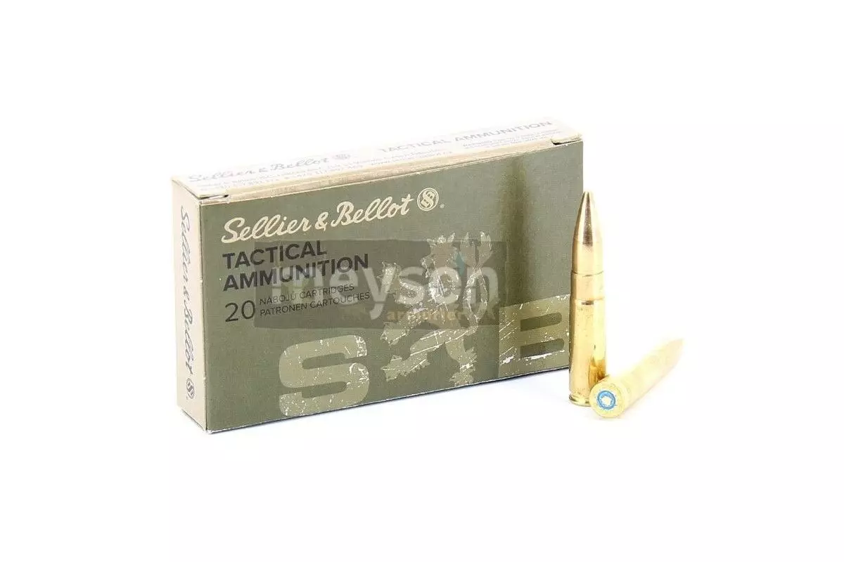 Munitions Sellier & Bellot 300 AAC Subsoniques 200 grains 